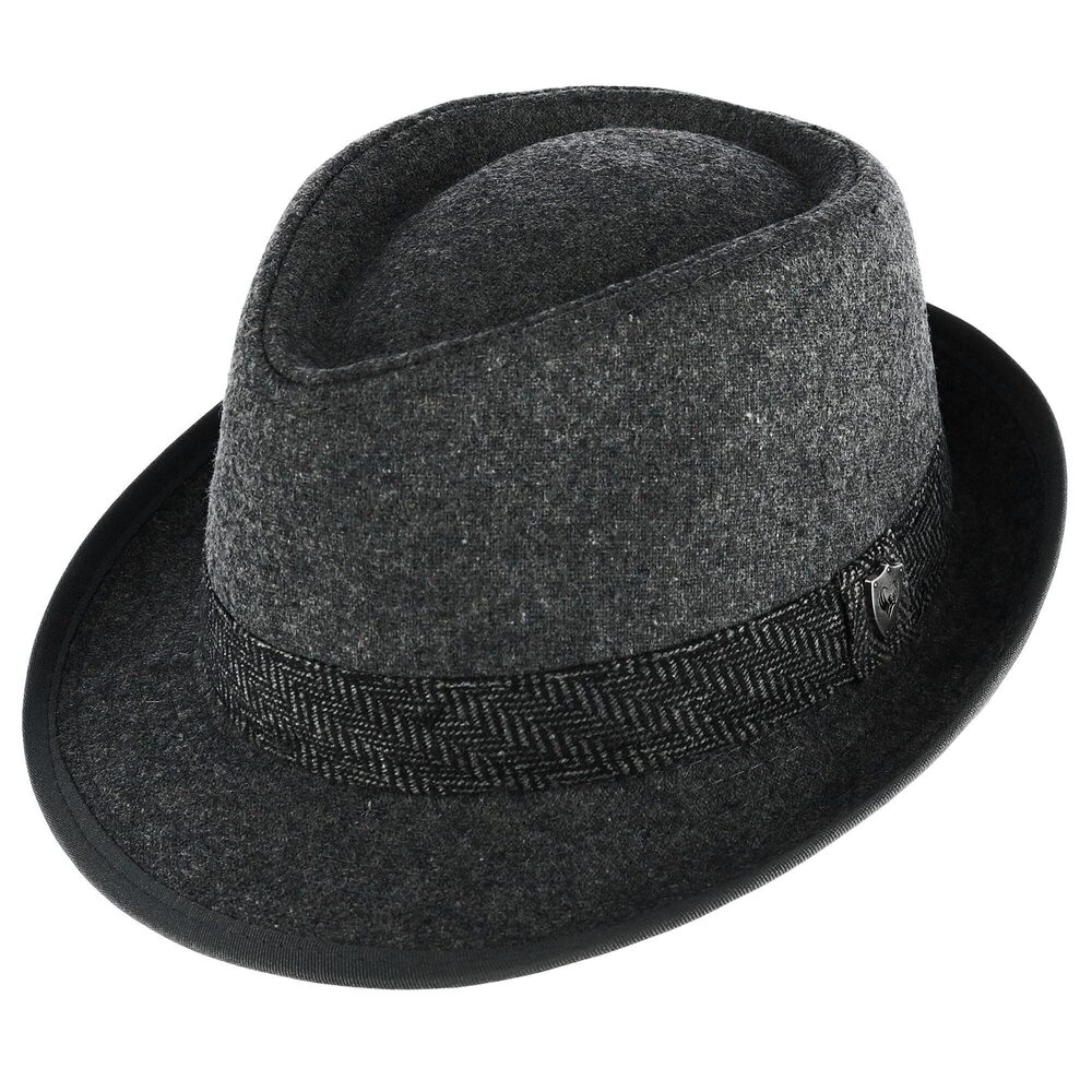 5350 ’s Fedora, 2” Brim, Timeless Classic, Size 23 ½” - 23 ⅞”, XL, Grey